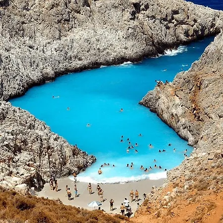 Villa Confortable Et Paisible / Piscine Privee A 7 Mn Des Plages De Sable Fin Rethymno