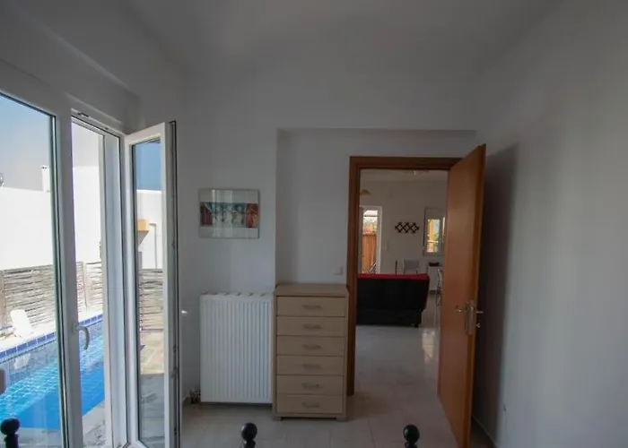 Confortable Et Paisible / Piscine Privee A 7 Mn Des Plages De Sable Fin Villa Rethymno